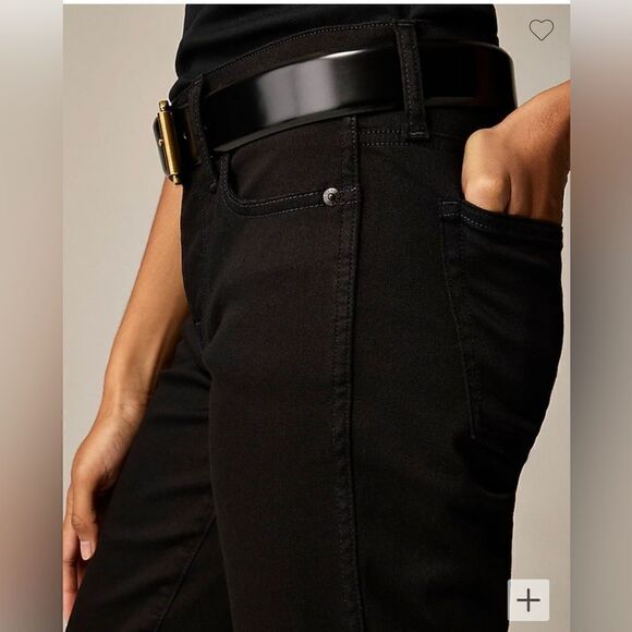 J.Crew 9” mid-rise vintage slim-straight jean in Stay Black Wash Size 26 - Picture 4 of 12